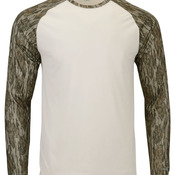 Jackson Mossy Oak Colorblocked Long Sleeve T-Shirt