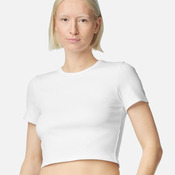 Women's Baby Rib Cropped Tee