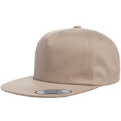 Lightly-Structured Five-Panel Snapback Cap
